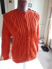 Hand knitted orange for sale  STAFFORD