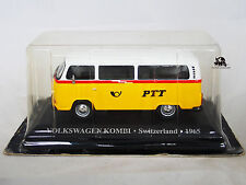 Miniature IXO Véhicule Altaya Taxi Monde Wolkswagen KOMBI Switzerland PTT 1965 comprar usado  Enviando para Brazil