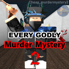 Roblox Murder Mystery 2 MM2 Super Rare Godly Knives and Guns *FAST DELIVERY* til salgs  Frakt til Norway