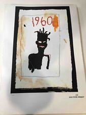 Jean Michel Basquiat litografia off set cm 50x70 con certificato di autentica segunda mano  Embacar hacia Mexico