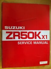 Suzuki zr50k workshop for sale  TONBRIDGE
