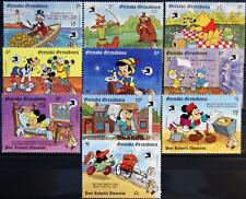 GRANADA GRANADINAS 1989 1226-35 Dibujos animados de Disney SELLO MUNDIAL EXPO 89 Washington** segunda mano  Embacar hacia Argentina