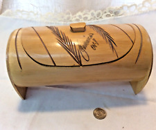 Achado raro. Exclusiva caixa de bambu vintage esculpida à mão — Ótimo presente — Excelente estado usado! comprar usado  Enviando para Brazil