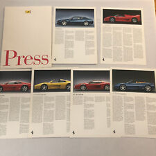Ferrari press kit d'occasion  Expédié en Belgium