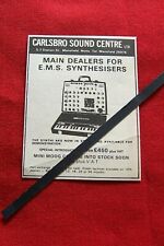 E.m. ems synthi for sale  DUNSTABLE