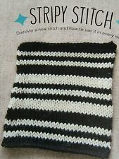 Stripy stitch knitting for sale  HALIFAX