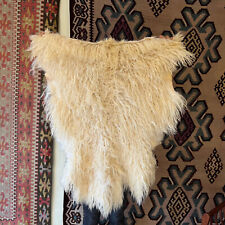 SUPER SOFT Hairs Natural Angora Goat Skin Rug Goat Hide Goatskin Pelt Fur 2x3 for sale  Shipping to South Africa