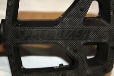 Specialized MTB pedals, plastic, phenolic. Pre owned, black, EUC for sale  Shipping to South Africa