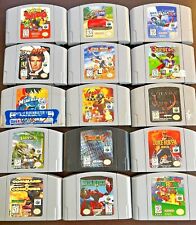 Cartuchos de juego auténticos para Nintendo 64 (N64) - ¡PROBADOS Y FUNCIONANDO! segunda mano  Embacar hacia Argentina