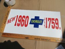 1960 chevrolet sign for sale  Nampa