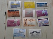 Lot ticket billet d'occasion  Brest
