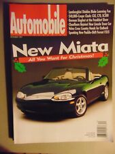 Revista de automóvel dezembro 1997 Miata para o Natal comprar usado  Enviando para Brazil