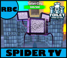 Spider roblox toilet for sale  Shipping to Ireland