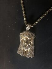 Jesus piece pendant for sale  Rochester