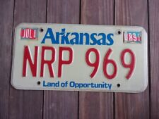 1989 arkansas license for sale  Jonesboro