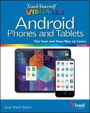 Teléfonos y tabletas Teach Yourself visualmente Android, libro de bolsillo de Hart-Davis,... segunda mano  Embacar hacia Mexico