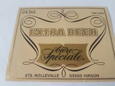 étiquette extra beer d'occasion  Hazebrouck