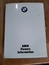 Bmw e30 owners for sale  WREXHAM