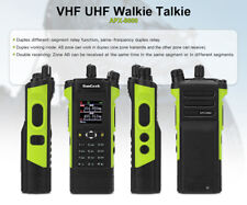 LOTE HAMGEEK APX-8000 Rádio Banda Dupla VHF UHF Walkie Talkie +Cabo de Programação, usado comprar usado  Enviando para Brazil