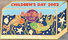 Hard Rock Cafe Osaka 2002 niños día Pin Mar Vida en Acuario-HRC #13949 segunda mano  Embacar hacia Spain