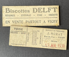 Anciens tickets toise d'occasion  Nantes-