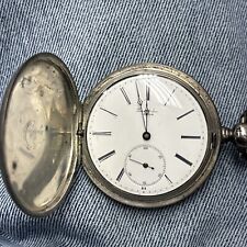 Jacot and Sons Logel Pocket watch Coin Silver In Working Condition Key Wound for sale  Shipping to South Africa