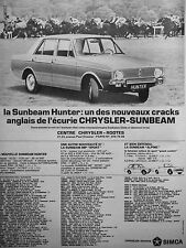 Publicité 1966 sunbeam d'occasion  Longueil-Sainte-Marie