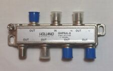 Holland GHPNA-6 6 vias divisor de cabo RF coaxial IPTV 4-1500 MHz niquelado 1 comprar usado  Enviando para Brazil