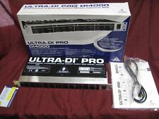 Behringer Ultra-DI Pro DI4000 montagem em rack DI 4 canais caixa de injeção direta ativa comprar usado  Enviando para Brazil