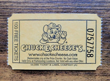 Chuck cheese 100 for sale  Breinigsville