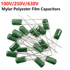 Usado, Capacitores de filme de poliéster Mylar 14 valores disponíveis 100V 250V 630V comprar usado  Enviando para Brazil