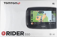 NOWY TomTom Rider 550 4,3" Zestaw urządzeń GPS Mapy świata Aktualizacje Wi-Fi Prędkość ruchu na sprzedaż  Wysyłka do Poland