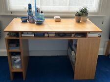Oak desk shelves for sale  LONDON