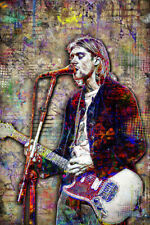 Kurt cobain 20x30in for sale  Chicago