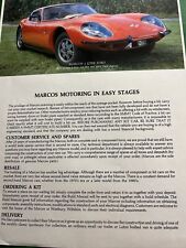 Marcos kit car for sale  Kendal