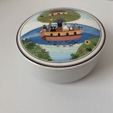Usado, Caixa de joias Villeroy & Boch bugigangas animais da Arca de Noé 6" porcelana Luxemburgo comprar usado  Enviando para Brazil