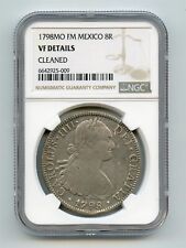 Usado, MÉXICO 1798 FM 8 Reales - Carlos IV Moneda de Plata KM# 109 NGC DETALLES EN MUY BUEN ESTADO segunda mano  Embacar hacia Argentina