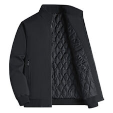 Homens Slim Fit Jaqueta Acolchoada Casual Engrossar Inverno Warm Coat Outwear Plus Size comprar usado  Enviando para Brazil