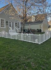 fence pvc white for sale  Franklin