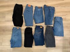 Lote de 9 Jeans Feminino VÁRIOS TAMANHOS E MARCAS Levi's Madewell Frame Atacado comprar usado  Enviando para Brazil
