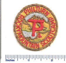 1940'S PHILTURN ROCKY MOUNTAIN SCOUT CAMP PHILMONT SCOUT RESERVA PATCH BSA comprar usado  Enviando para Brazil