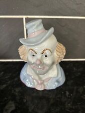Clown bust figurine for sale  LEICESTER