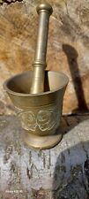 Brass pestle mortar for sale  NEWCASTLE UPON TYNE