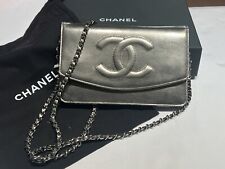 Chanel silver metallic for sale  New York