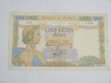 Billet 500 francs d'occasion  France