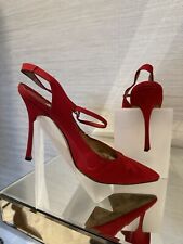 Manolo blahnik red for sale  ST. ALBANS