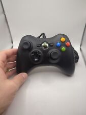 OEM Microsoft Xbox 360 Wired Black Controller Tested Working w/ Breakaway Cable for sale  Shipping to South Africa