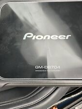Pioneer GM-D8704 1,200W Class FD 4-Channel Bridgeable Amplifier for sale  Shipping to South Africa