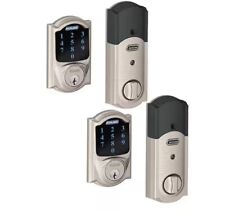 SCHLAGE BE469NX CAM 619 Connect Smart Deadbolt cetim níquel acabamento camelot sem chaves comprar usado  Enviando para Brazil