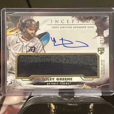 RILEY GREENE RC ROOKIE  AUTO GAME SOCK RELIC #03/25 Tigers 2023 Topps Inception for sale  Shipping to South Africa